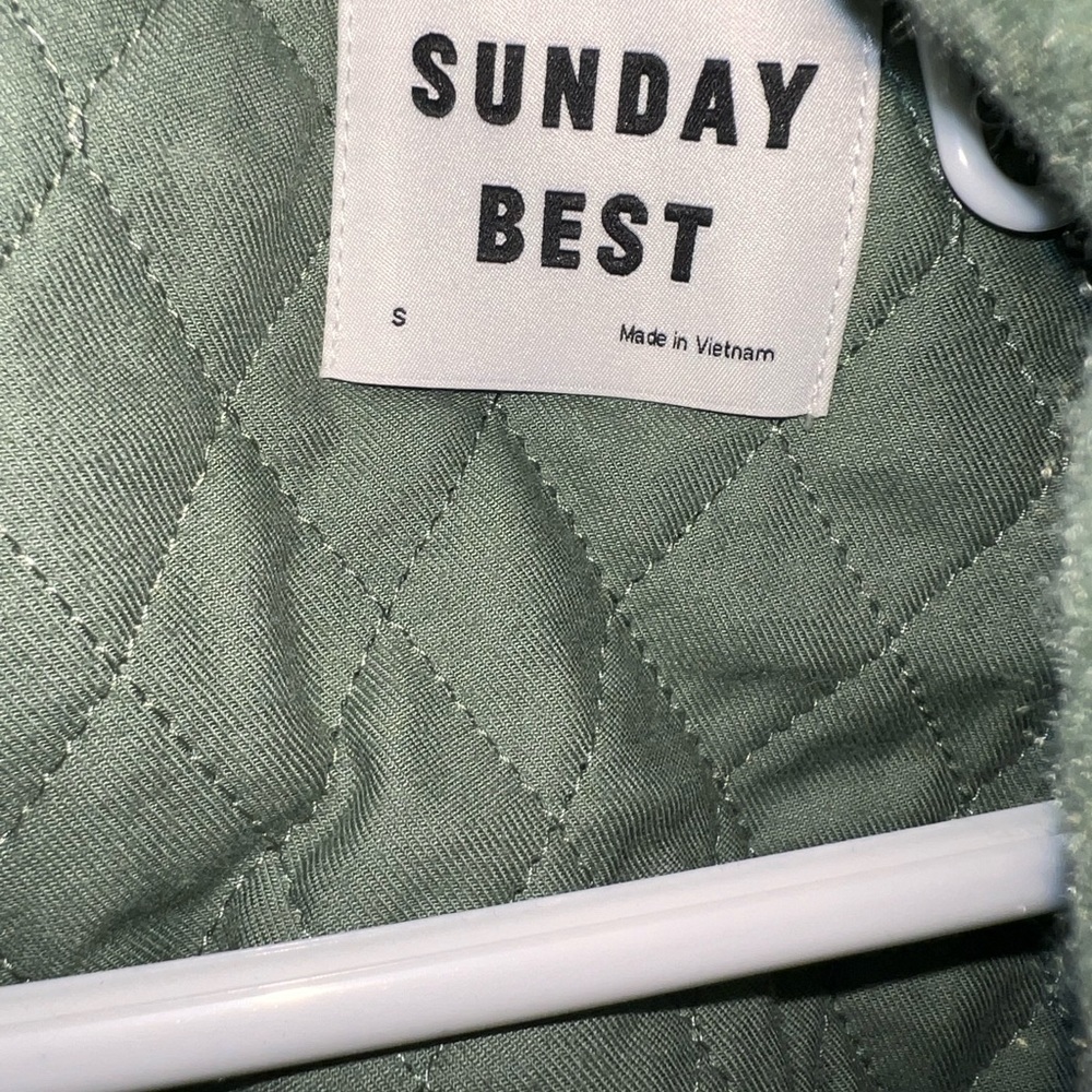SUNDAY BEST Sage Frost Green Jacket - Picture 4 of 5